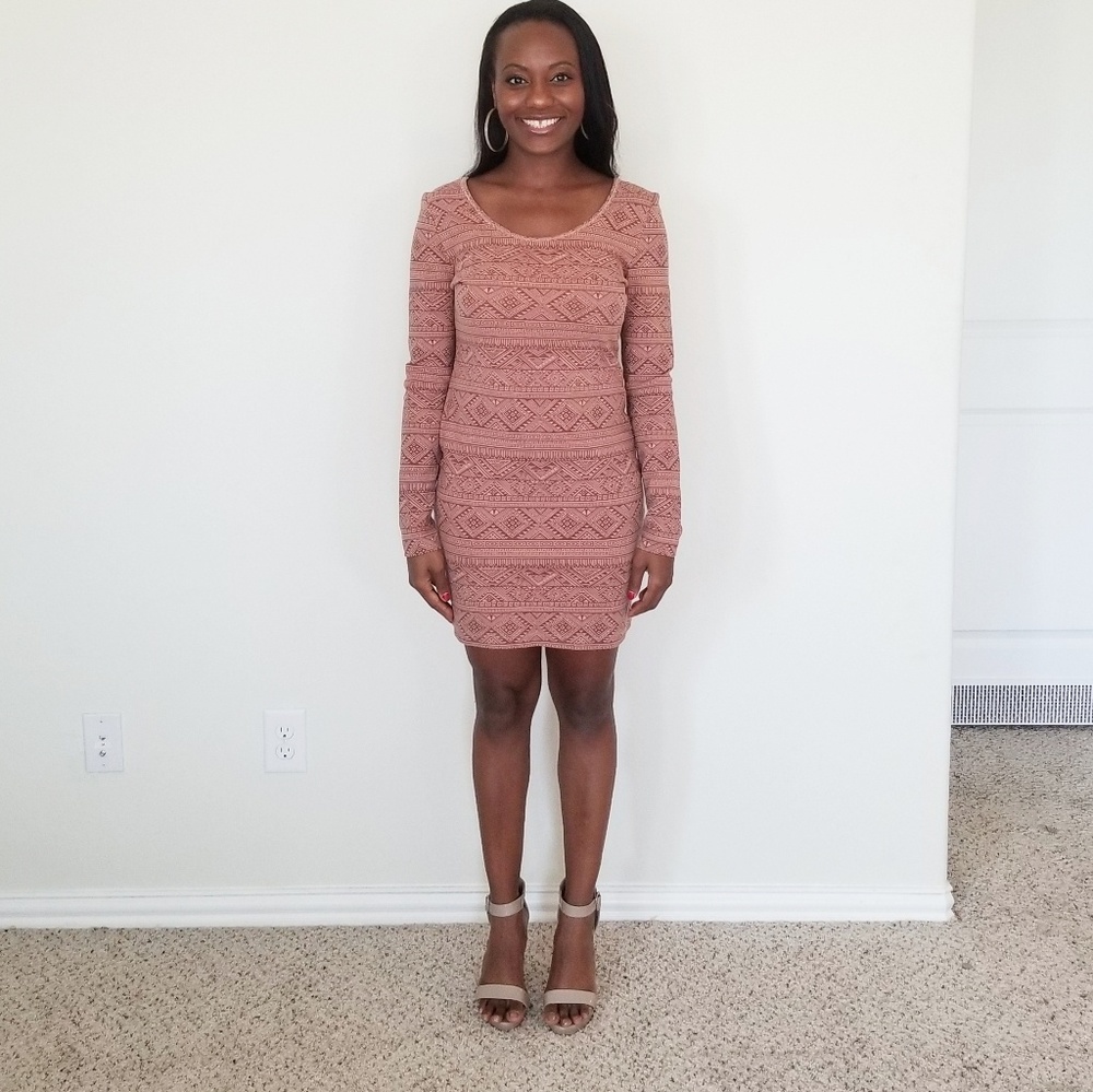 Gentlefawn pink & brown dress